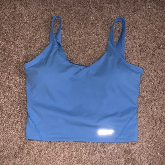 ECHT Form Tank Top Azure Blue Size Medium - Picture 2 of 8
